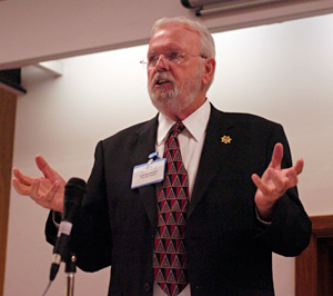Ron McAndrew, abolitionist and former US prison warden. Photo: Paul Carter